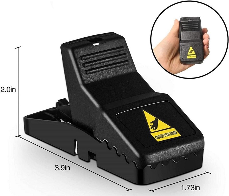 6 Pack Mouse Traps Rat Mice Killer Snap Trap Power Rodent Heavy Duty Pest Trap gallery