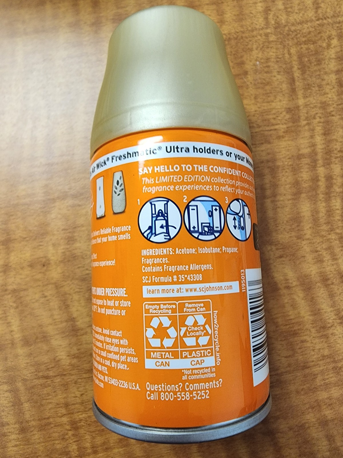 6 Glade Automatic Spray Refill, Air Freshener for Home and Bathroom Mighty Mango gallery