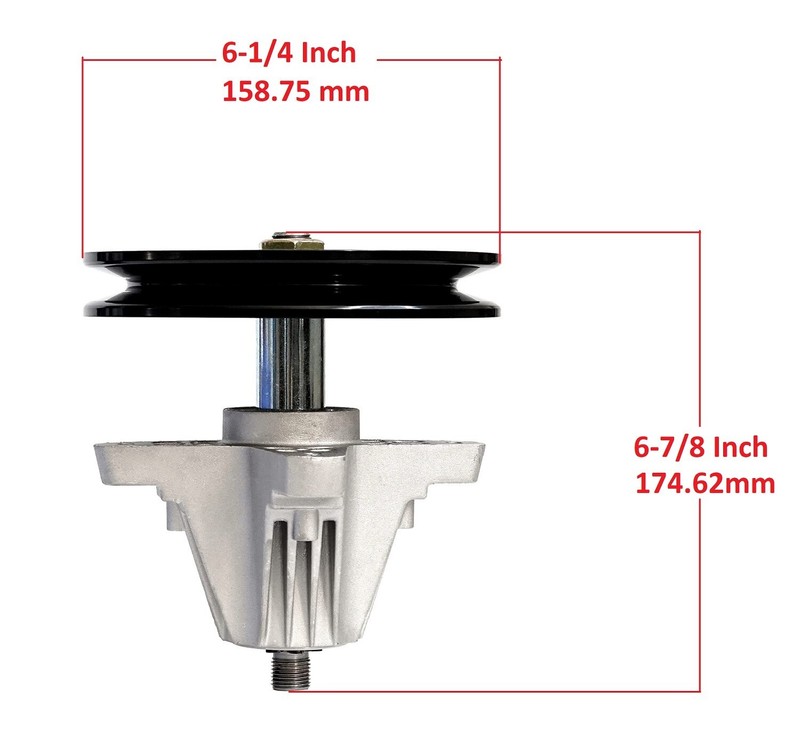2 Spindle Assembly 46" For MTD Craftsman T135 T140 T150 T2600 T2700 46" Deck gallery