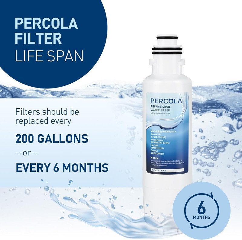 HX2019FR-A Water Filter Replacement,Compatible with Hisense HX2019FR-A (2 Pack) gallery