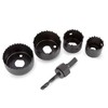 Hole Saw Set with Arbor 1-1/4-Inch, 1-1/2-Inch, 2-Inch and 2-1/8-Inch, 3580 gallery