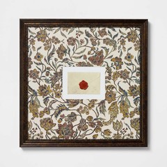 16″x16″ Keepsake Envelope Framed Wall Art – Threshold designed with Studio McGee