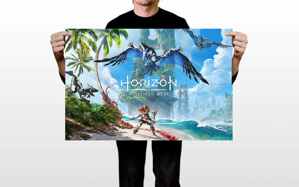 Horizon Forbidden West Video Game Action Role Playing Wall Home - POSTER 20"x30" gallery