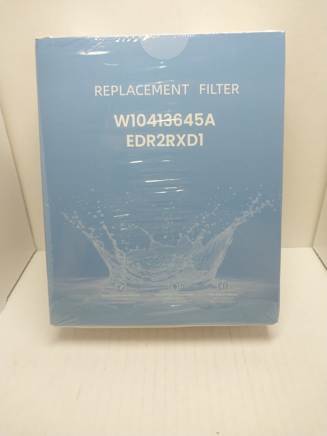 3 Pk Compatible W10413645A EDR2RXD1 FILTER2 Refrigerator Water Filter gallery
