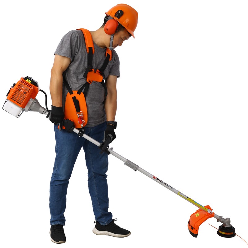 8 in 1 Multi-Functional Trimming Tool 56CC 2-Stroke w/Gas Pole Saw Grass Trimmer gallery
