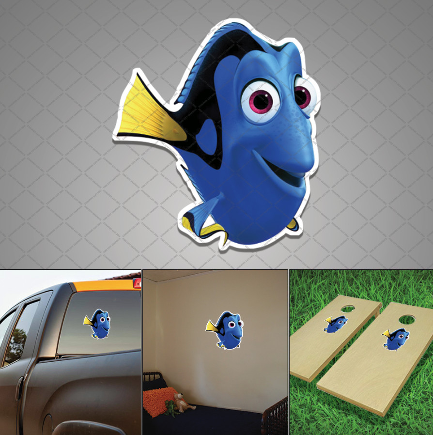 Finding Dory Vinyl Decal Sticker for Windows Wall Bumper Car Truck Kids Notebook gallery