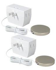DEWENWILS Touch Control Lamp Dimmer Switch Dimmable LED CFL Bulbs 2 Pack