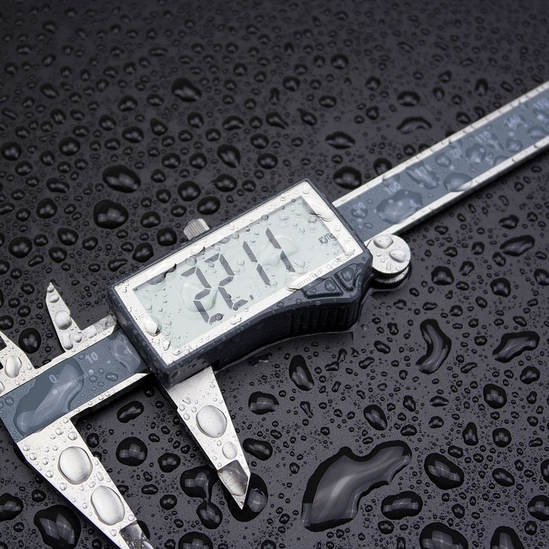 Clockwise Tools DCLR-1205 Electronic Digital Caliper Inch/Metric/Fractions Conve gallery