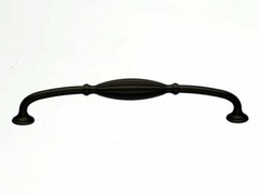 (LOT-6) Top Knobs M1338 Tuscany 8-13/16 Inch Center to Center Handle – Bronze