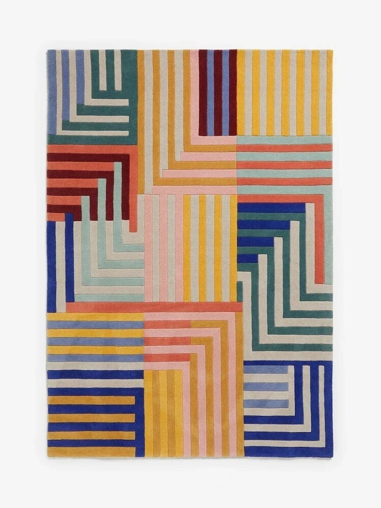 Handmade Wool Rug 5x7 - Soft Wool, Modern Style, Durable & Stylish Rug gallery