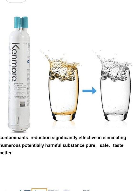 2 Pack Kenmore 9083 Replacement Refrigerator Cartridge Water Filter 469083 9020 gallery