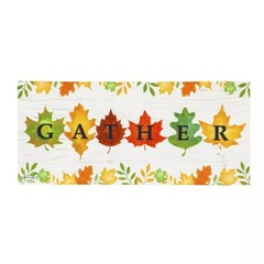 Gather Fall Leaves Sassafras Switch Mat 22 x 10