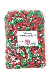 Strawberry Filled, Wrapped Hard Candy – 4 lbs. ~ YANKEETRADERS® ~ FREE SHIPPING