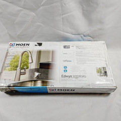 Moen Edwyn 1-Handle Pull-Down Sprayer Kitchen Faucet Stainless Steel 87028SRS