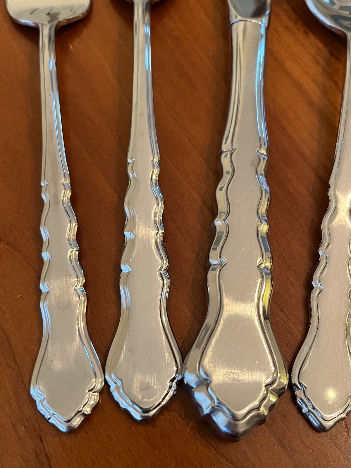 International Silver LYON AMERICANA Satin Handle Stainless Flatware - Choice gallery