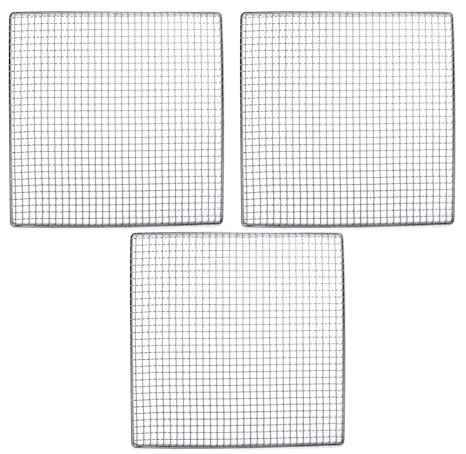 3 Stainless Steel Trays Compatible With Excalibur Dehydrator Replacement gallery