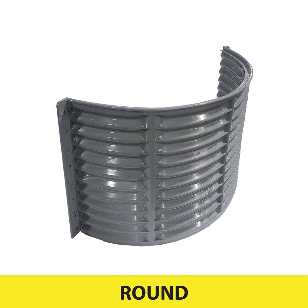 37 In. X 24 In. round Plastic Window Well gallery