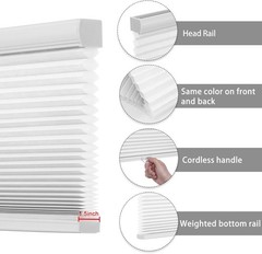 Changshade Light Filtering Window Blind Cordless Honeycomb Shade Cellular Shade