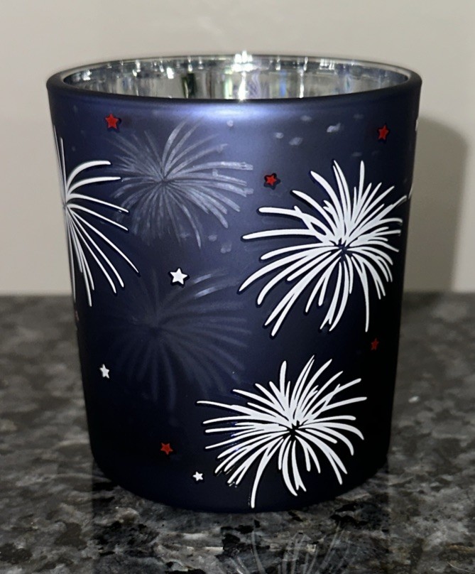 Yankee Candle Set Votive Fireworks & Stars HAPPY BIRTHDAY American 250th New gallery