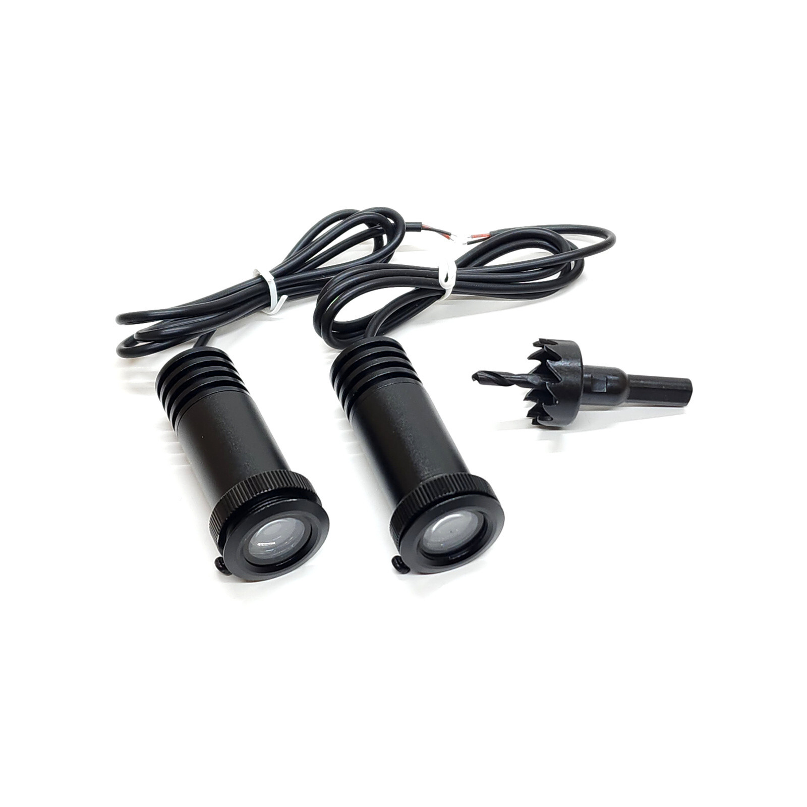 2Pc LED Door Puddle Light Retrofit Kit Ghost Shadow for Harley Davidson Cycles gallery