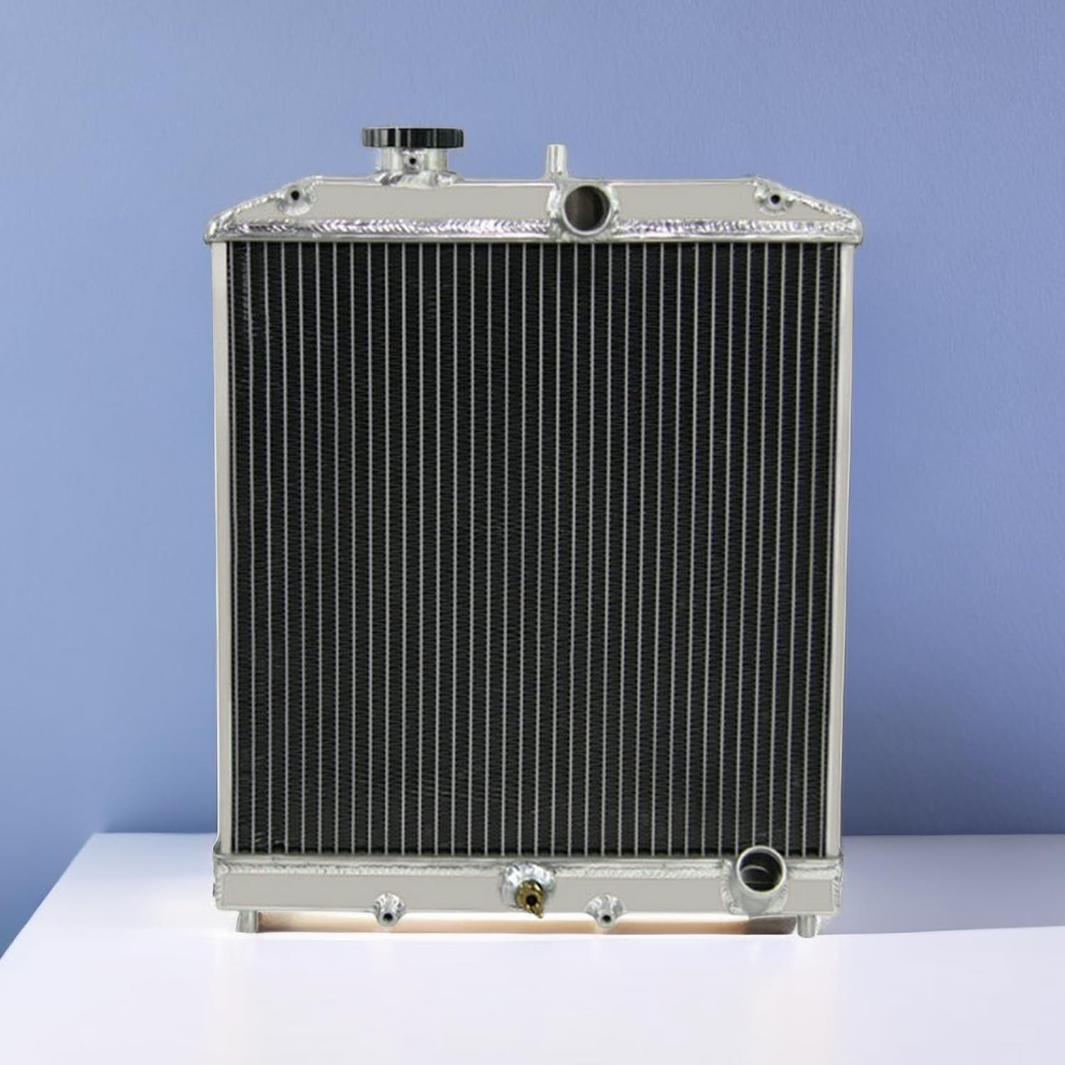 4 Row Core Radiator for 92-00 Civic Integra D15 D16 EK EG 1.6L 1.8L Aluminum gallery