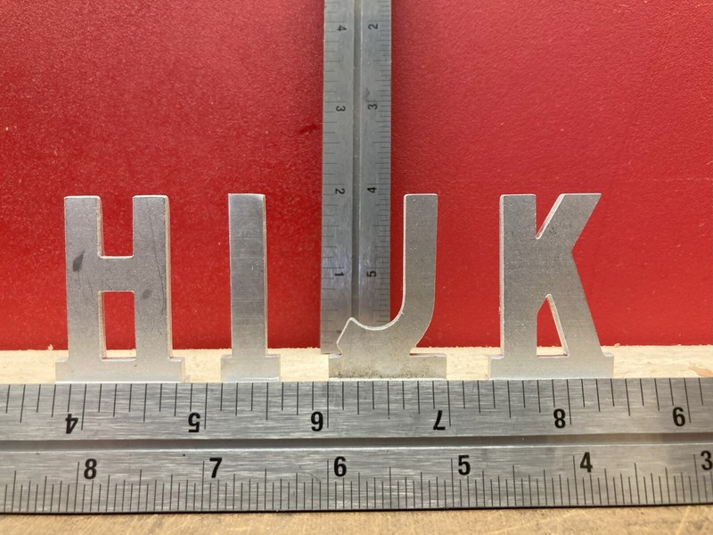 Aluminum Mailbox Letters gallery