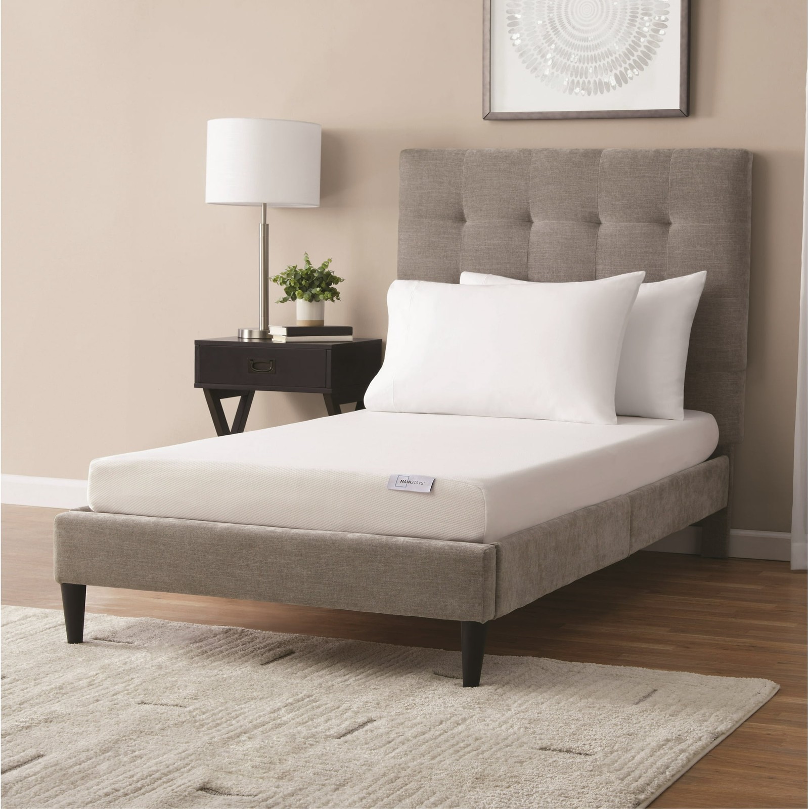 Mainstays 6” Medium Firm Memory Foam Mattress, Twin gallery