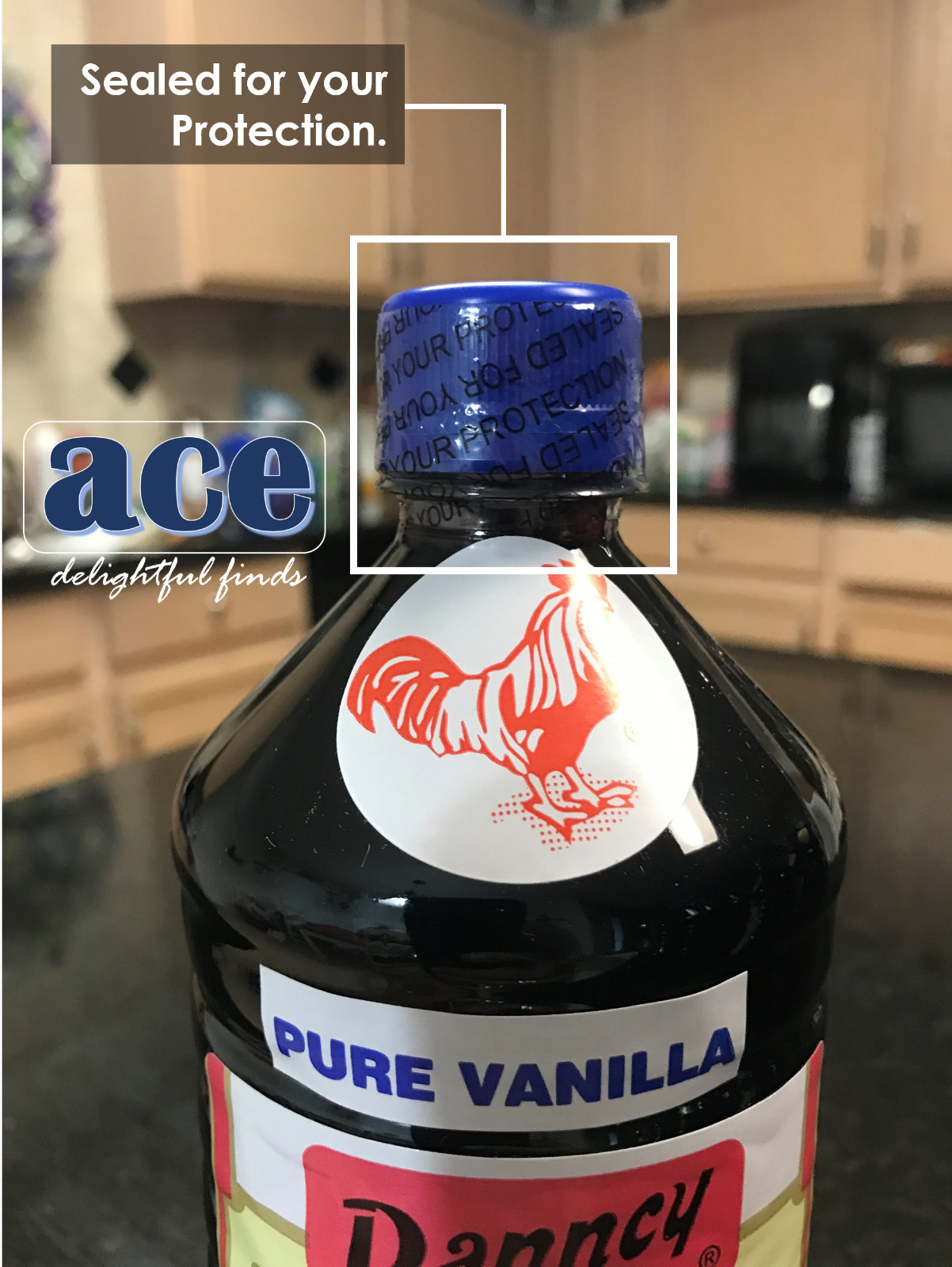 Two (2) Danncy Pure Mexican Vanilla Extract - Dark Color (12 oz each) gallery