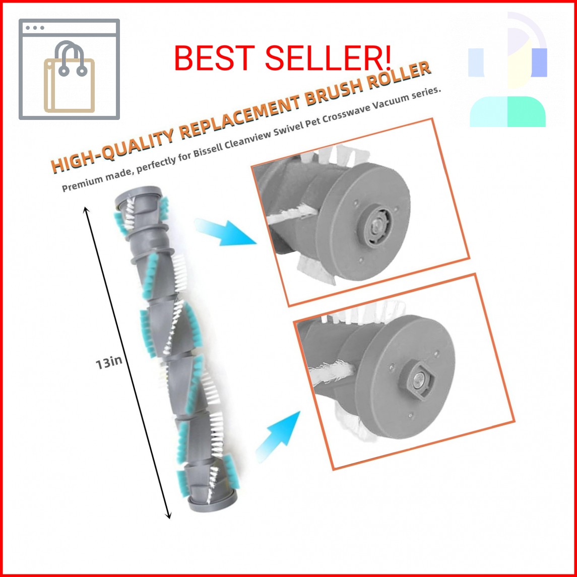 JEDELEOS Brush Roll Belt Replacement for Bissell PowerForce Helix 3313 3313U and gallery