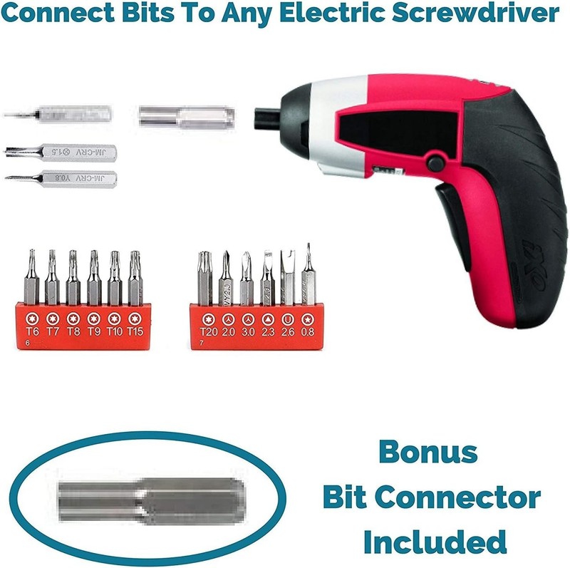 62 in 1 Precision Screwdriver Set Computer Repair Tool Kit Magnetic Bit gallery