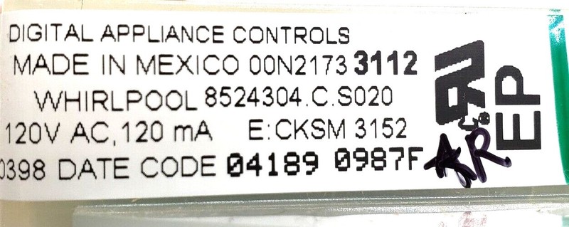 (Same Day Ship) Whirlpool Range Control 8524304 🔥 Same Day Ship gallery