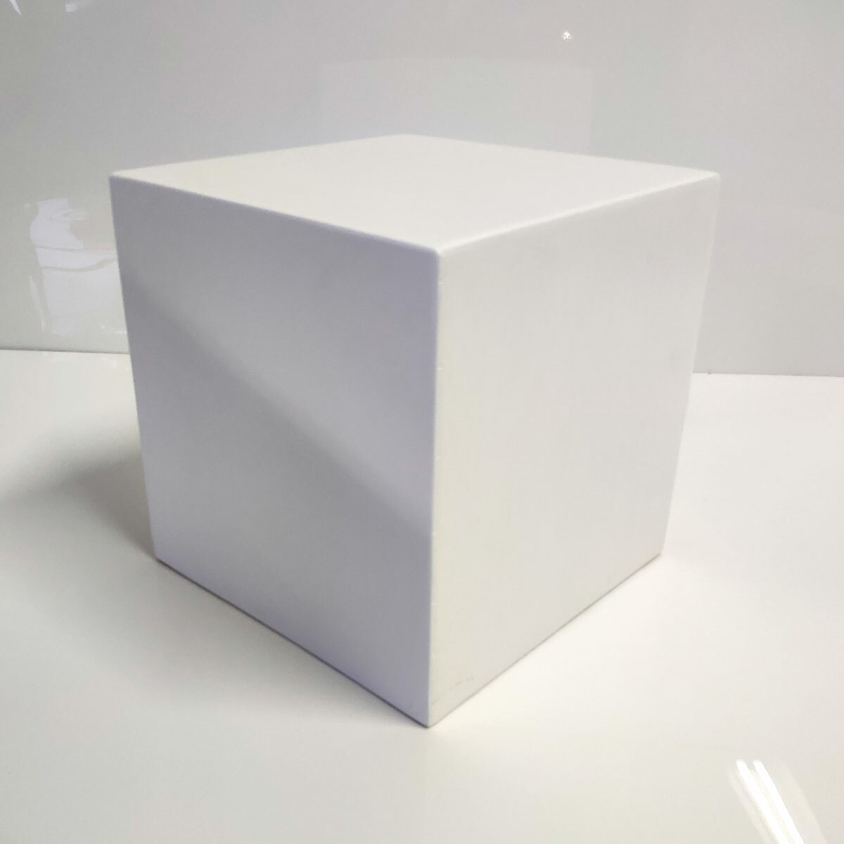 12" White Display Cube Pedestal Stand Riser Column Pillar - Wedding Parties gallery