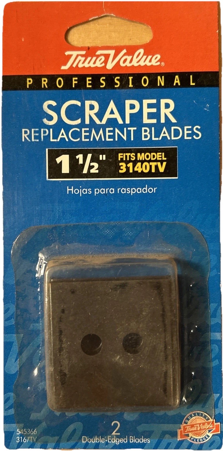 11 True Value Scraper Blades 1.5 Inch Paint Fits Model 3040TV New gallery