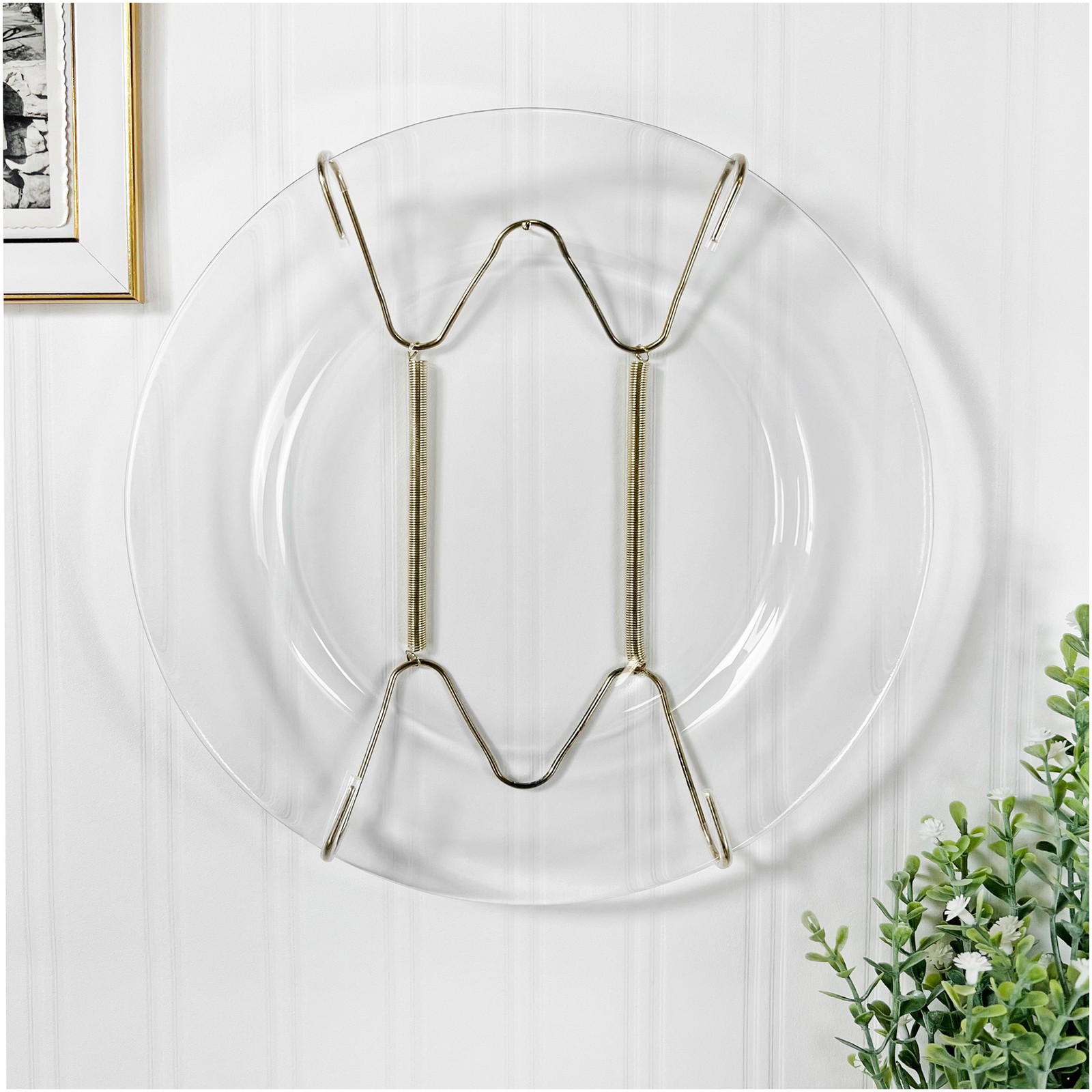 Plymor Gold Finish Wall Mountable Tray Hanger (For Trays 10" - 16") gallery