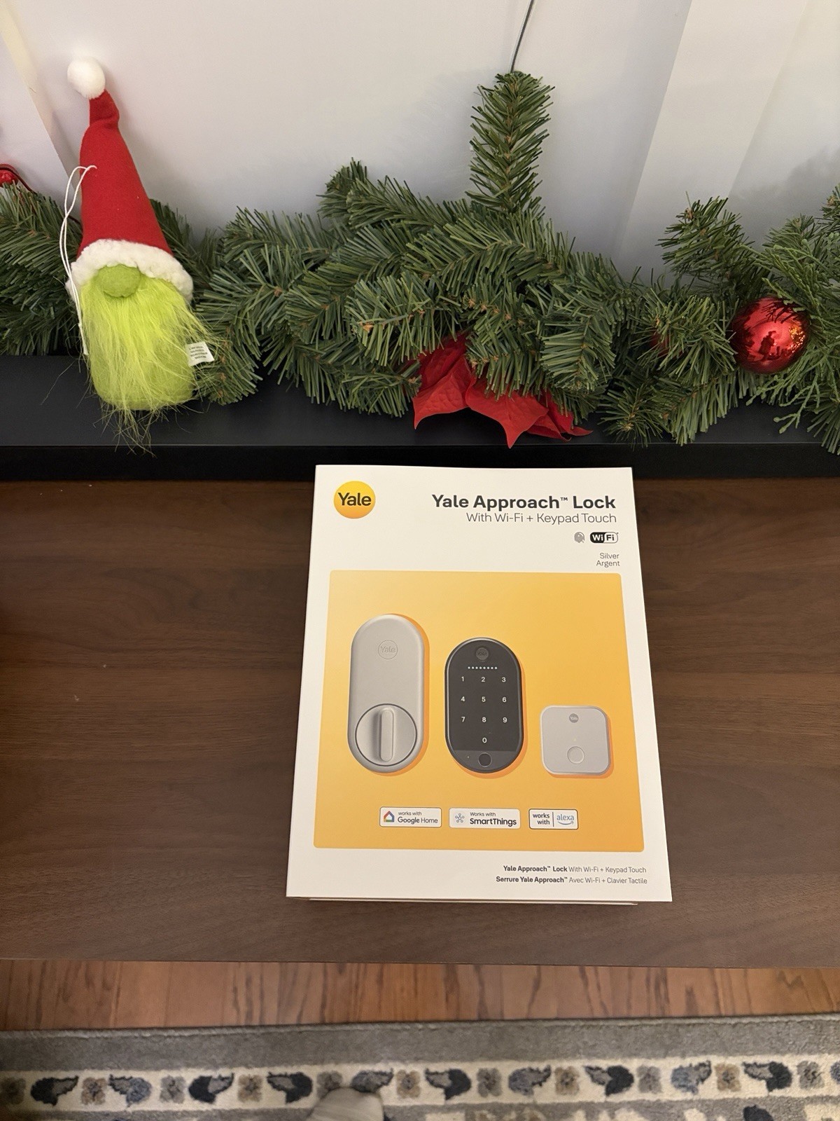 Silver Argent Yale Approach Smart Lock with Wi-Fi Bluetooth & Touch Keypad gallery