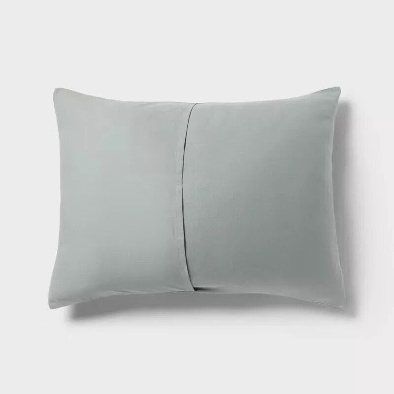 Threshold Cotton Matelasse Sham Light Teal Green Standard/Queen gallery