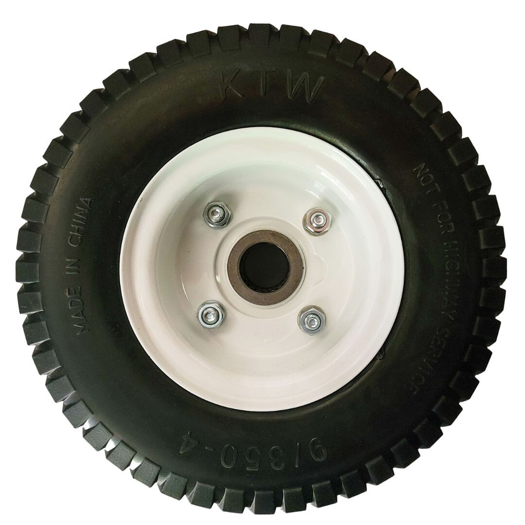 2-Wheel Velke Wheel & Tire Assembly VKXWHEEL - Solid foam/flat-free tire 9x350x4 gallery