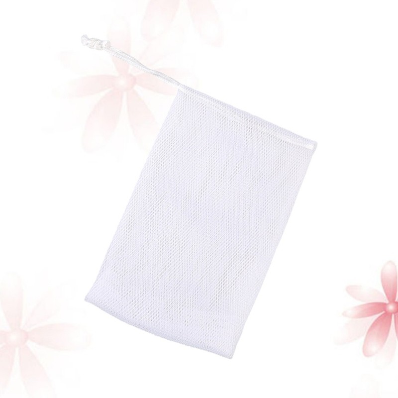 10 Pcs Foaming Nets Polyamide Multi Purpose Soap Bag Facial Body Cleansing Mesh gallery