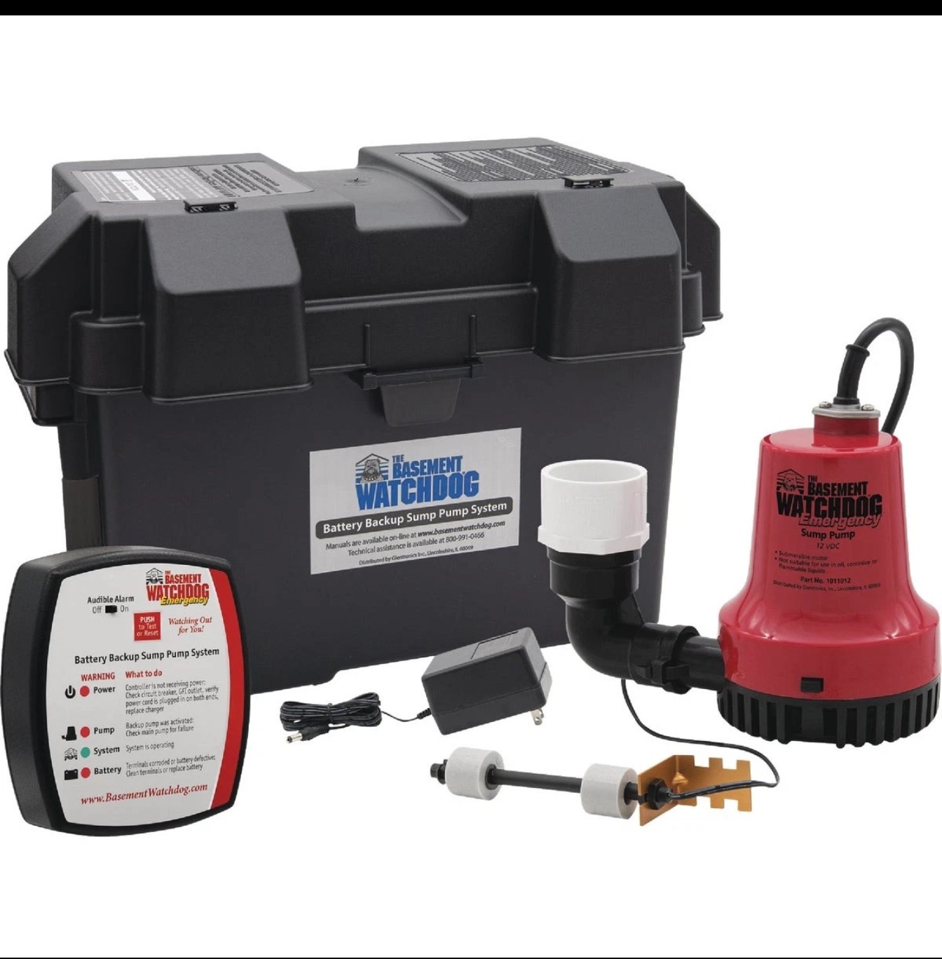 The Basement Watchdog Emergency Backup Sump Pump System BWE Basement Watchdog gallery