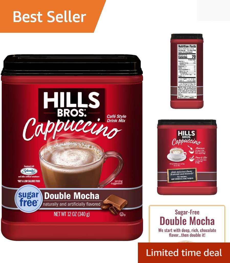 Cappuccino Mix – Rich, Frothy Coffeehouse-Tasting Instant Drink Mix – Quick a... gallery