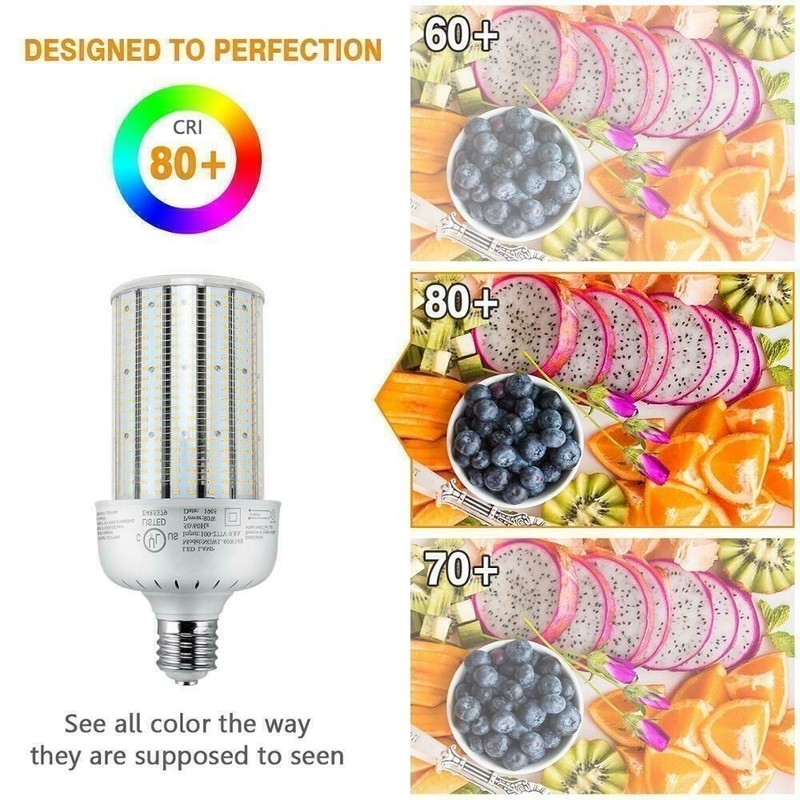 80W LED Corn Bulb Light Replace 300W Metal Halide High Bay Blub 6000K AC277-480V gallery