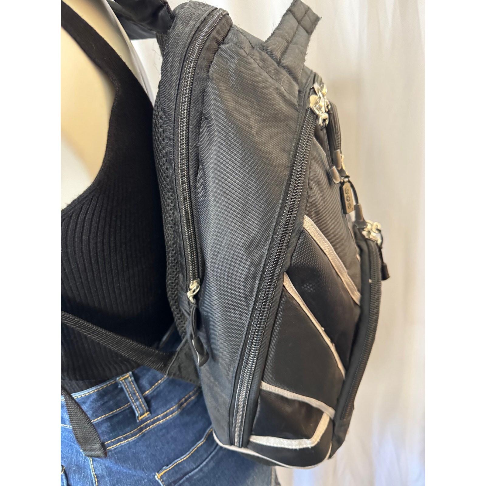 CCS Sports Black Backpack - Spacious and Durable 4