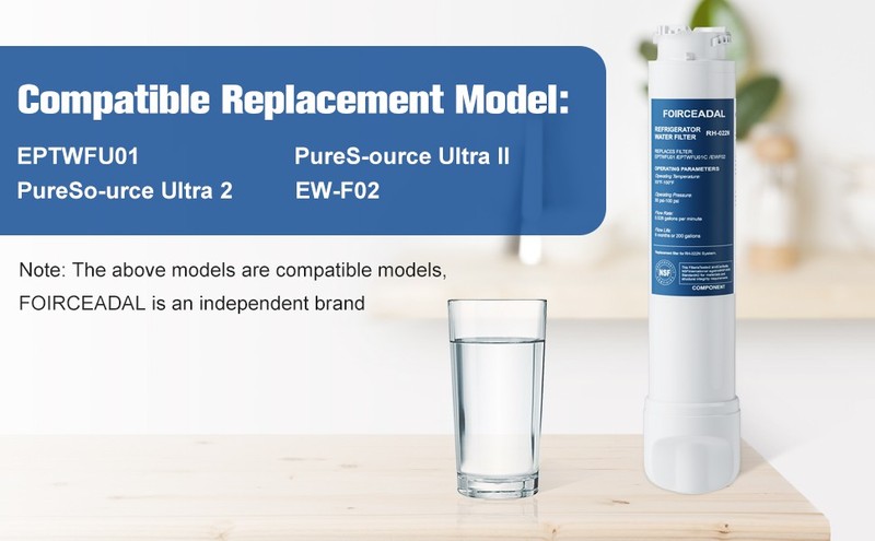 4/2pack for Frigidaire EPTWFU01 PureSource Ultra II Refrigerator Water Filter US gallery