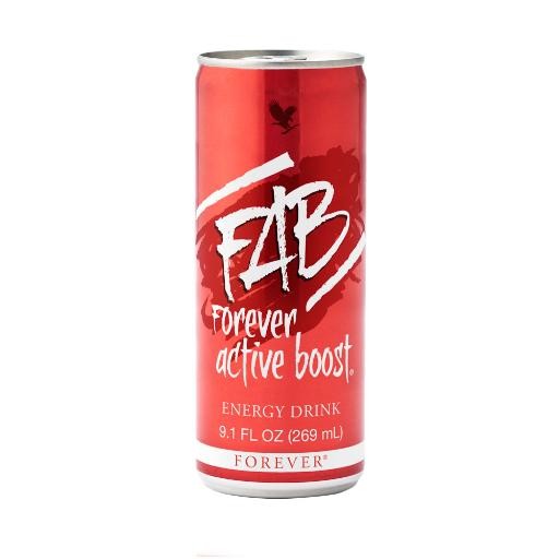 Forever Living FAB (Forever Active Boost) energy drink 8.4 fl.oz (12 cans pack) gallery