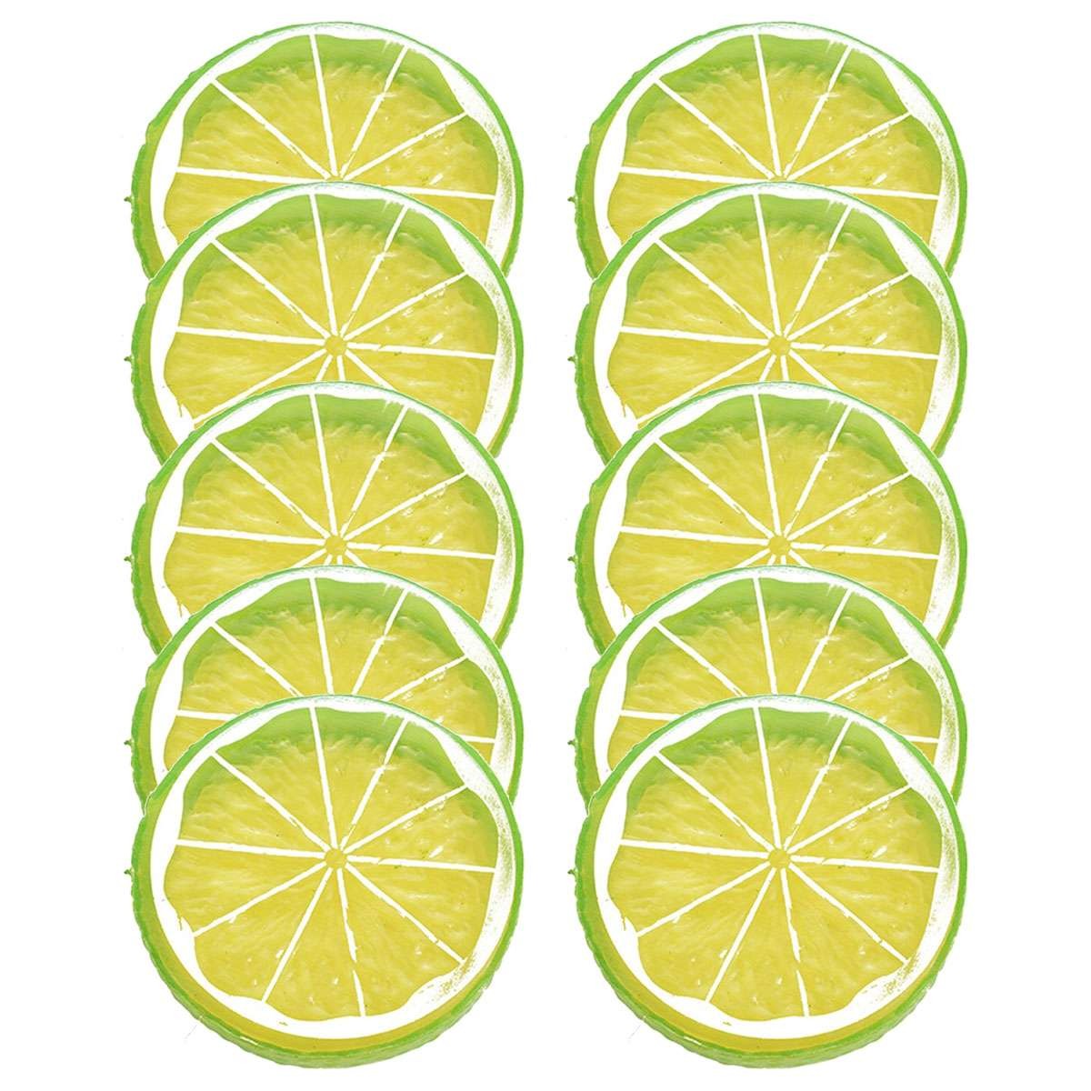 10-60PCS Fake Lemon Slice Artificial Fruit Simulation Home Kitchen Party Decor gallery