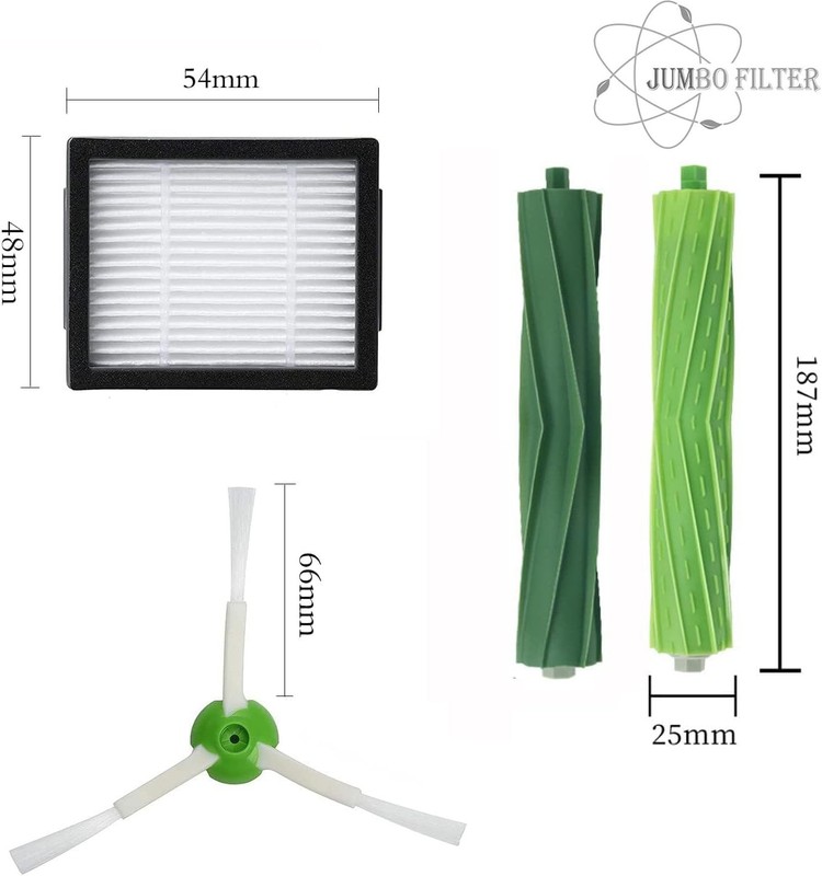 Replacement Parts Compatible with iRobot Roomba I, E & J Series i7 i7+ i2 i3 i3+ gallery