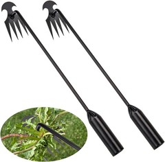 2pack Weed Puller Tool,Garden Weed Tool,Portable Garden Weeder Tool,Uprooting We