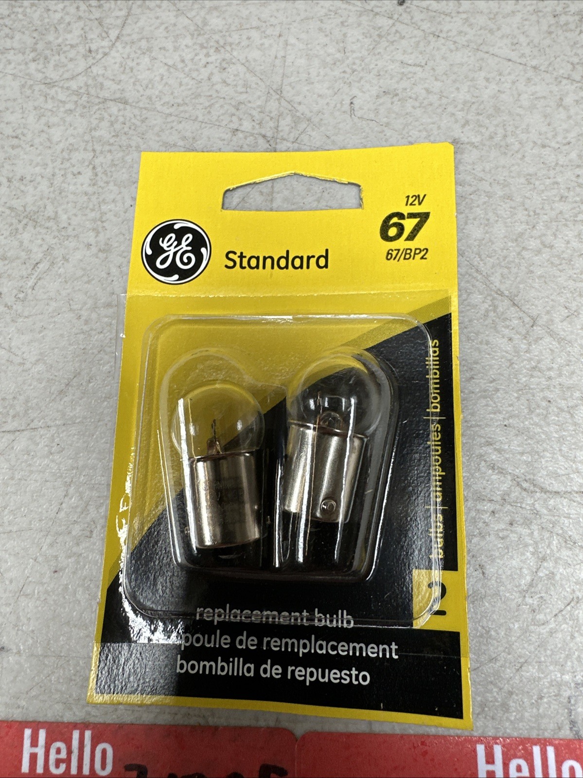 GE Replacement BULB 67/BP2 12V CD2 gallery