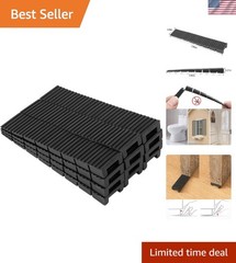 Multi-Purpose Plastic Shims – 12 Pack for Easy Leveling of Doors, Sheds & More