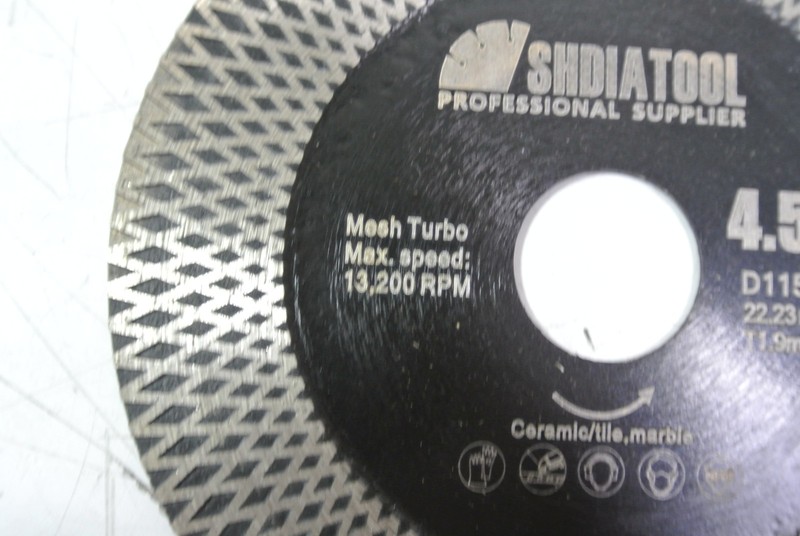 8 Shdiatool Diamond Saw Blade 4-1/2" gallery